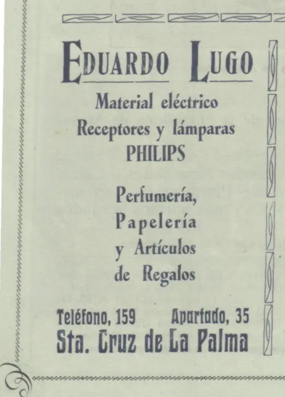 Programa Bajada de La Virgen, 1945.